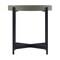Alaterre Furniture Brookline 20" Round Wood with Concrete-Coating End Table AWBL18CC - alternate 2